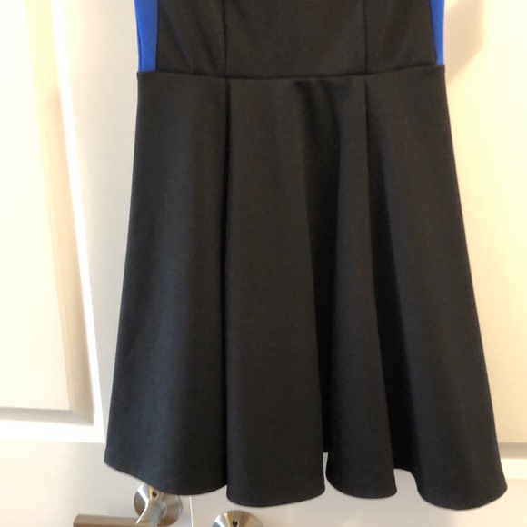 New with tags. Size Medium black and blue dress. - Picture 6 of 6